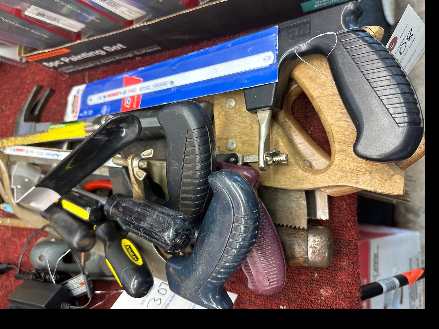 Image for Various hand, tools, and saws