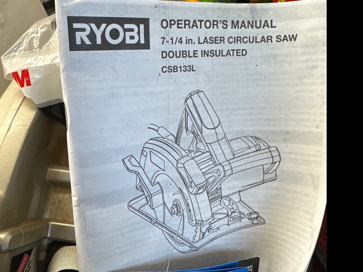 Image for Ryobi circular saw