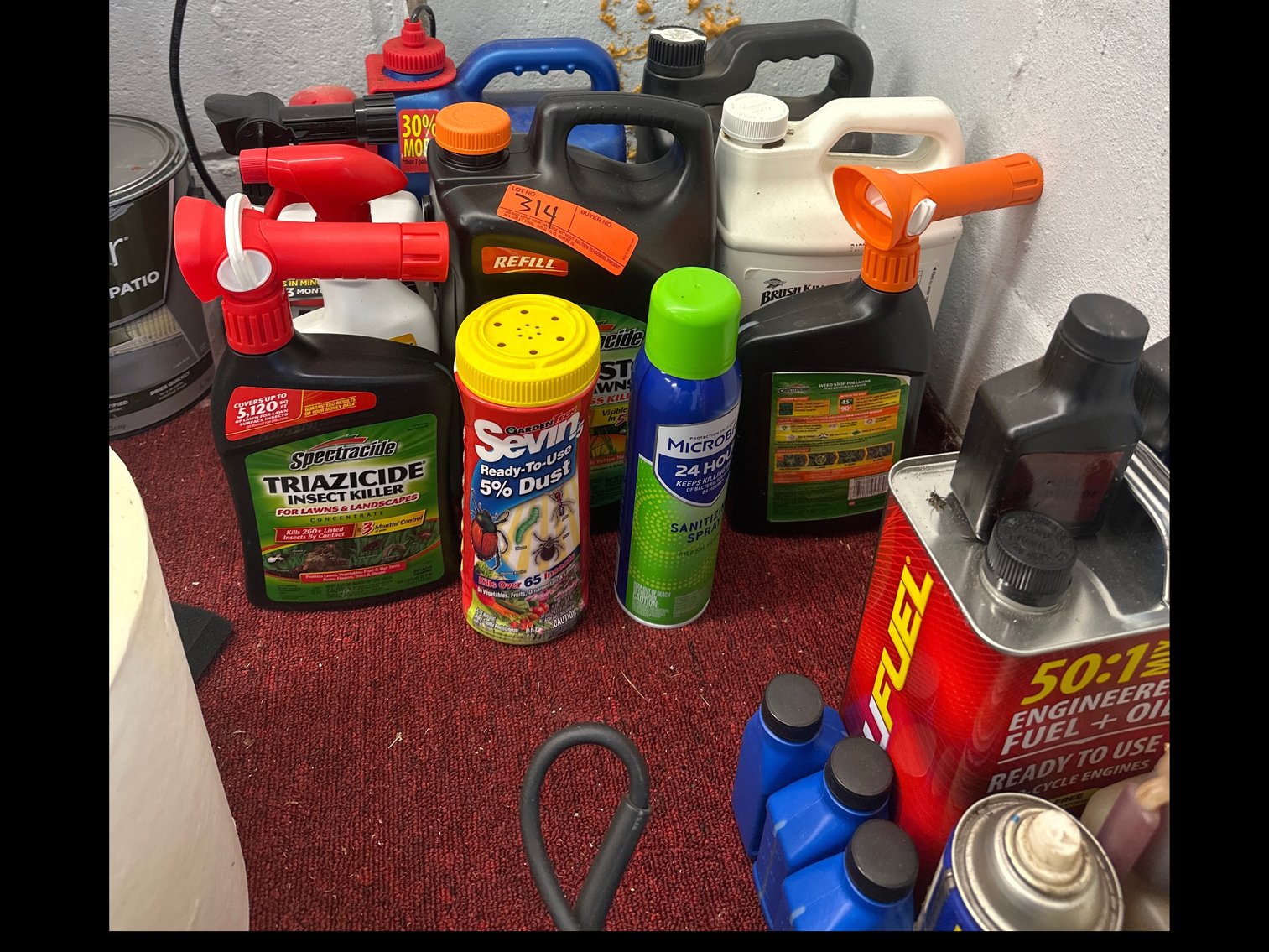 Image for Various items, WD-40 oil and insecticides