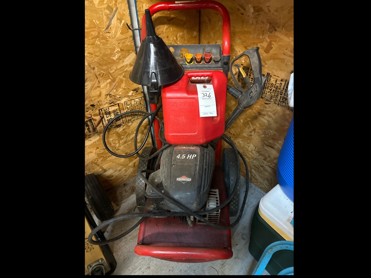 Image for Troy Bilt 4.5 hp pressure washer