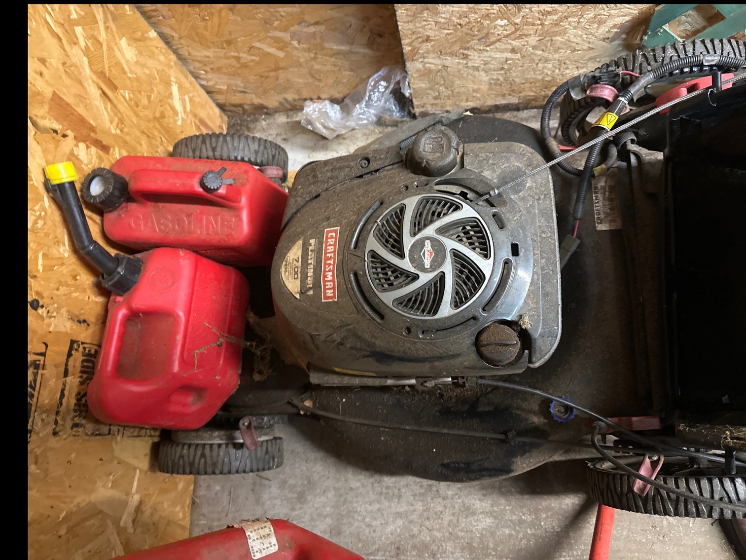 Image for Craftsman 7 hp push mower self-propelled