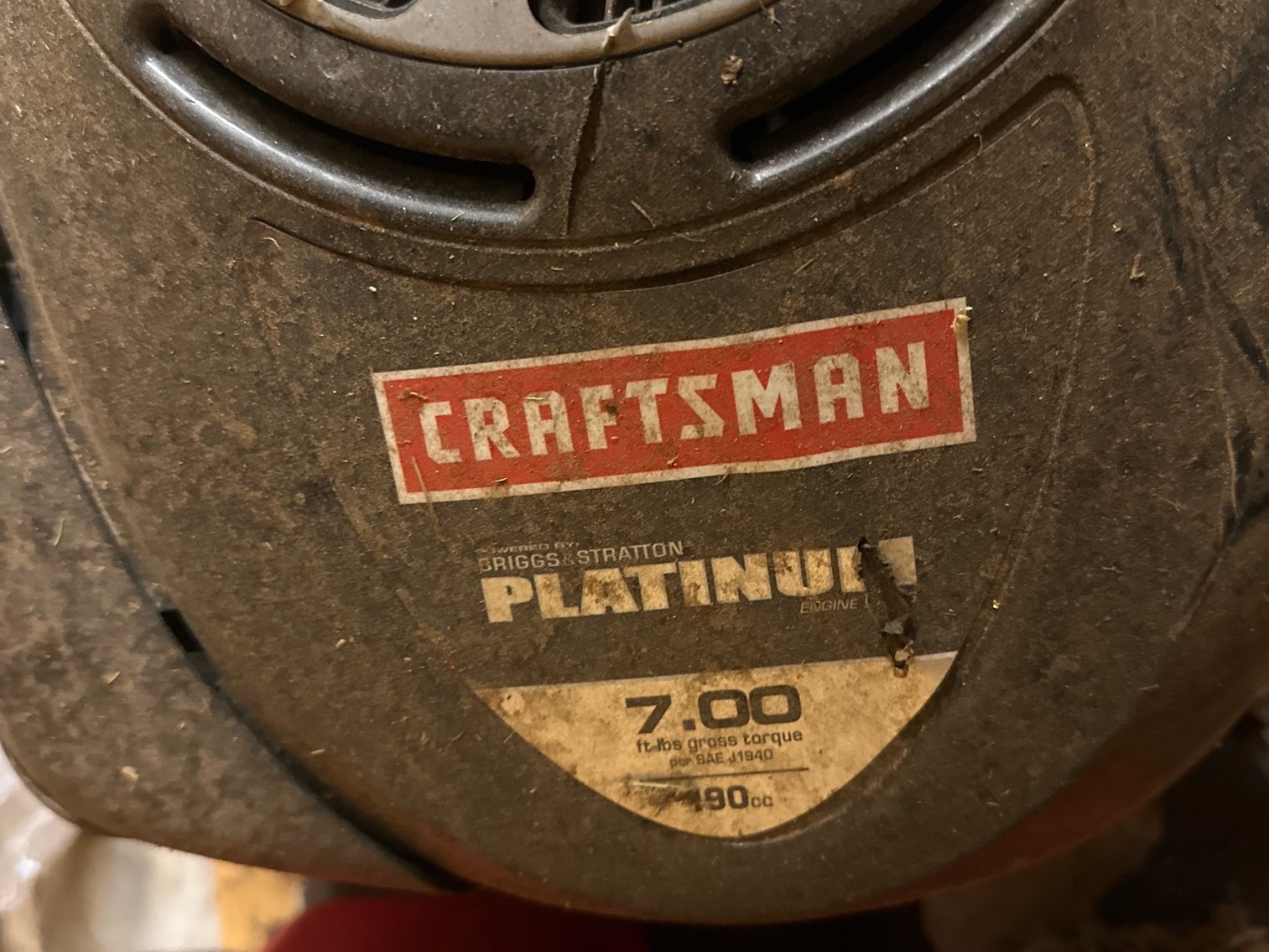Image for Craftsman 7 hp push mower self-propelled
