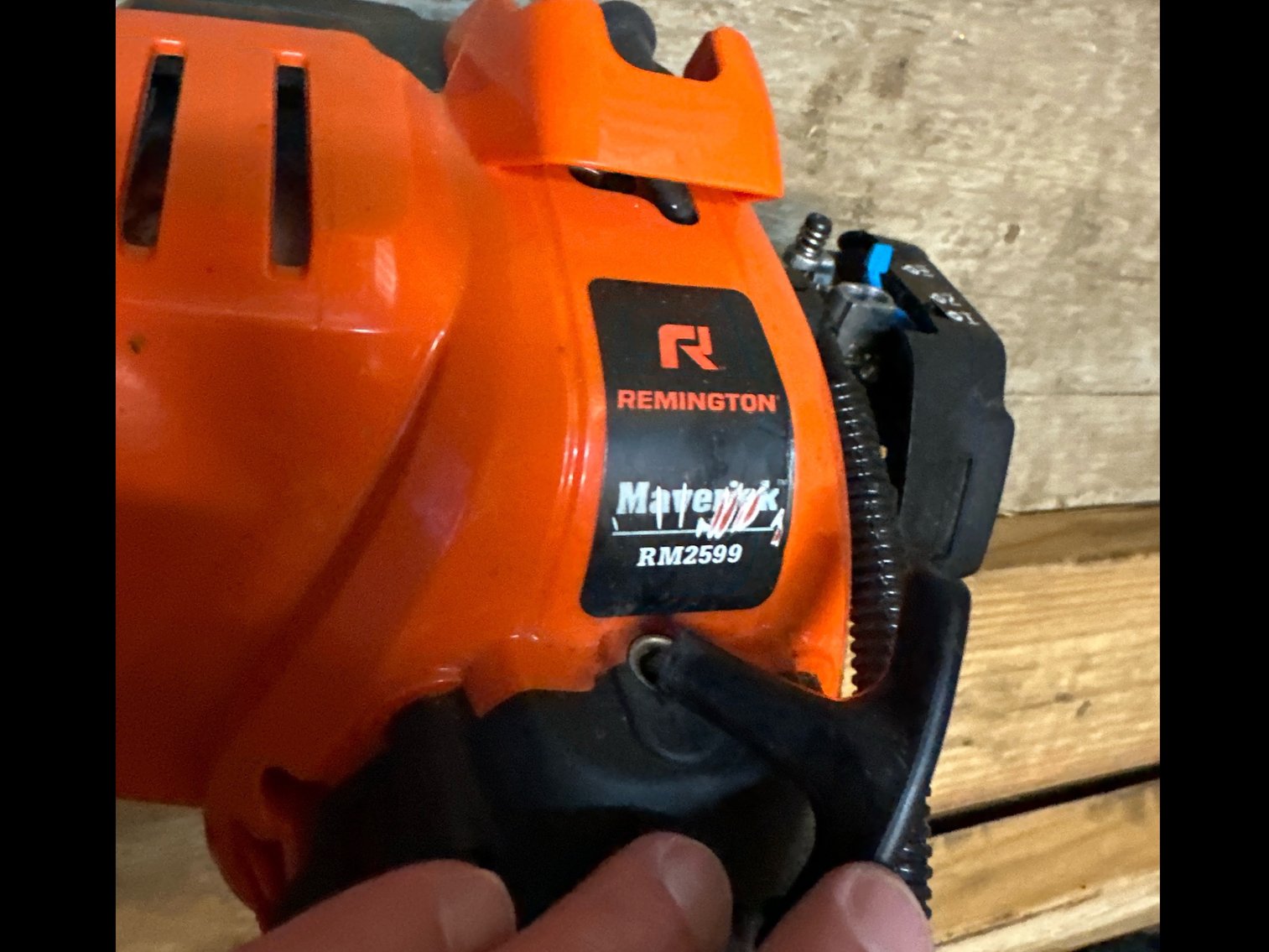 Image for Remington trimmer plus with chainsaw and weed trimmer attachments