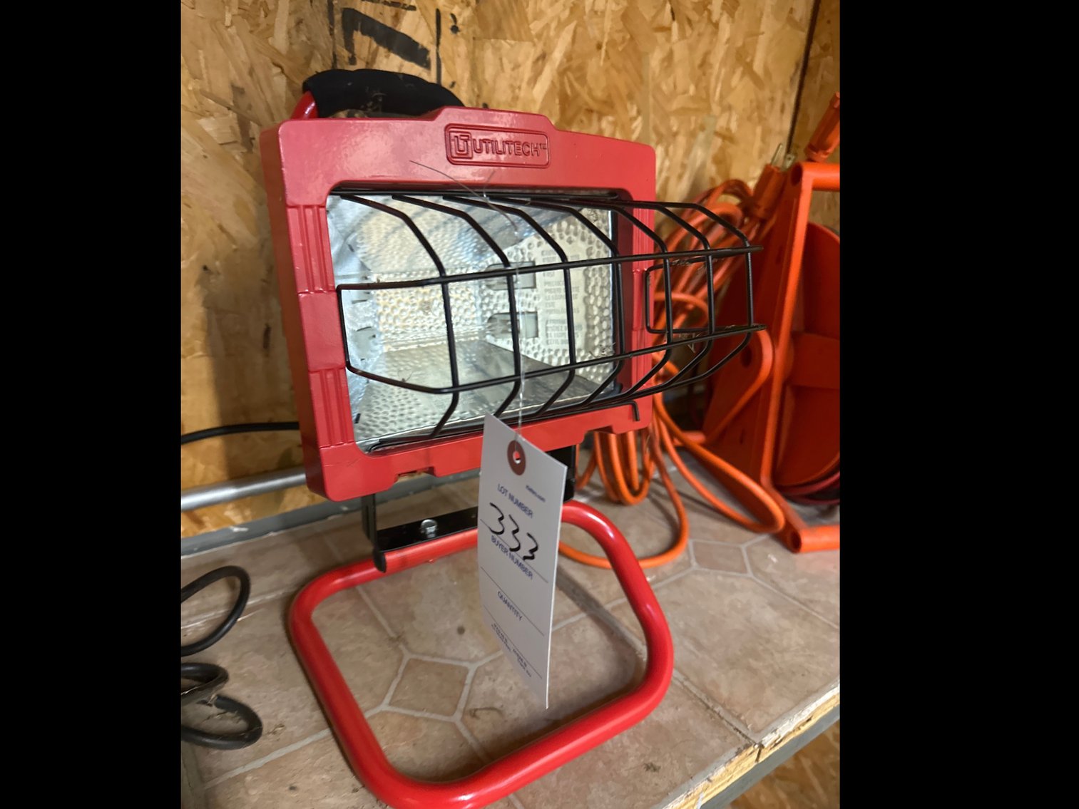 Image for Work light and extension cord