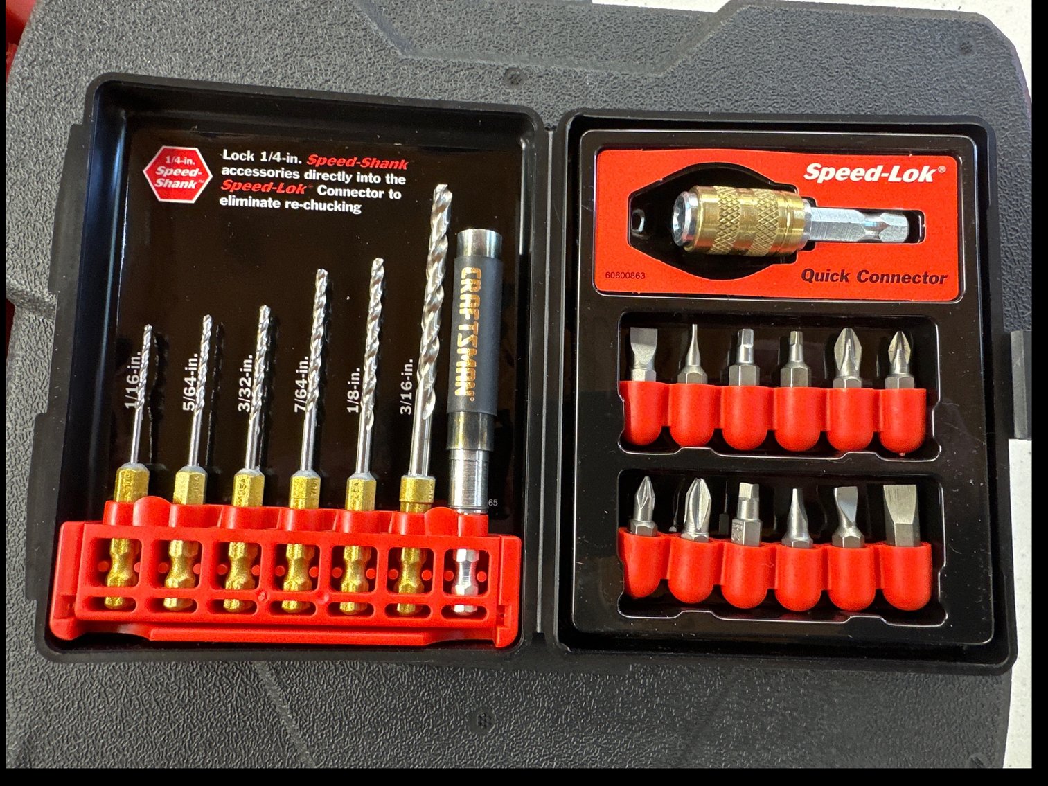 Image for Craftsman speed lock bit set