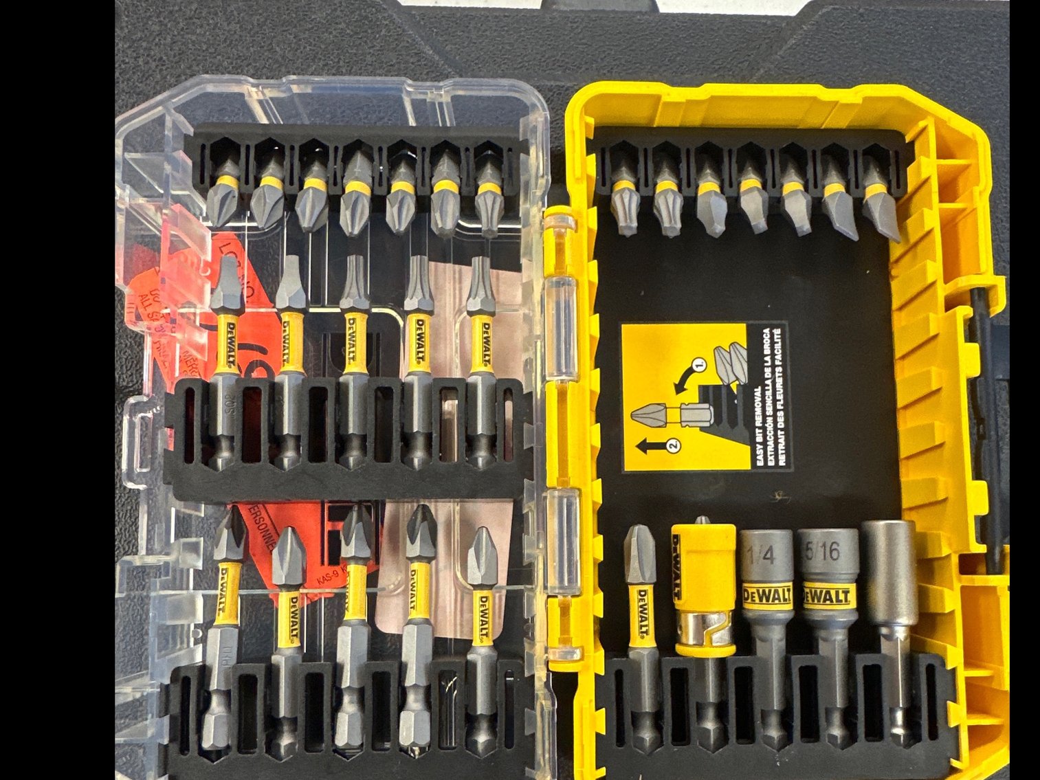 Image for Complete dewalt bit set