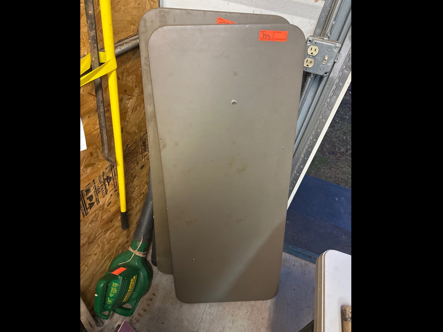 Image for Two folding 4 foot tables