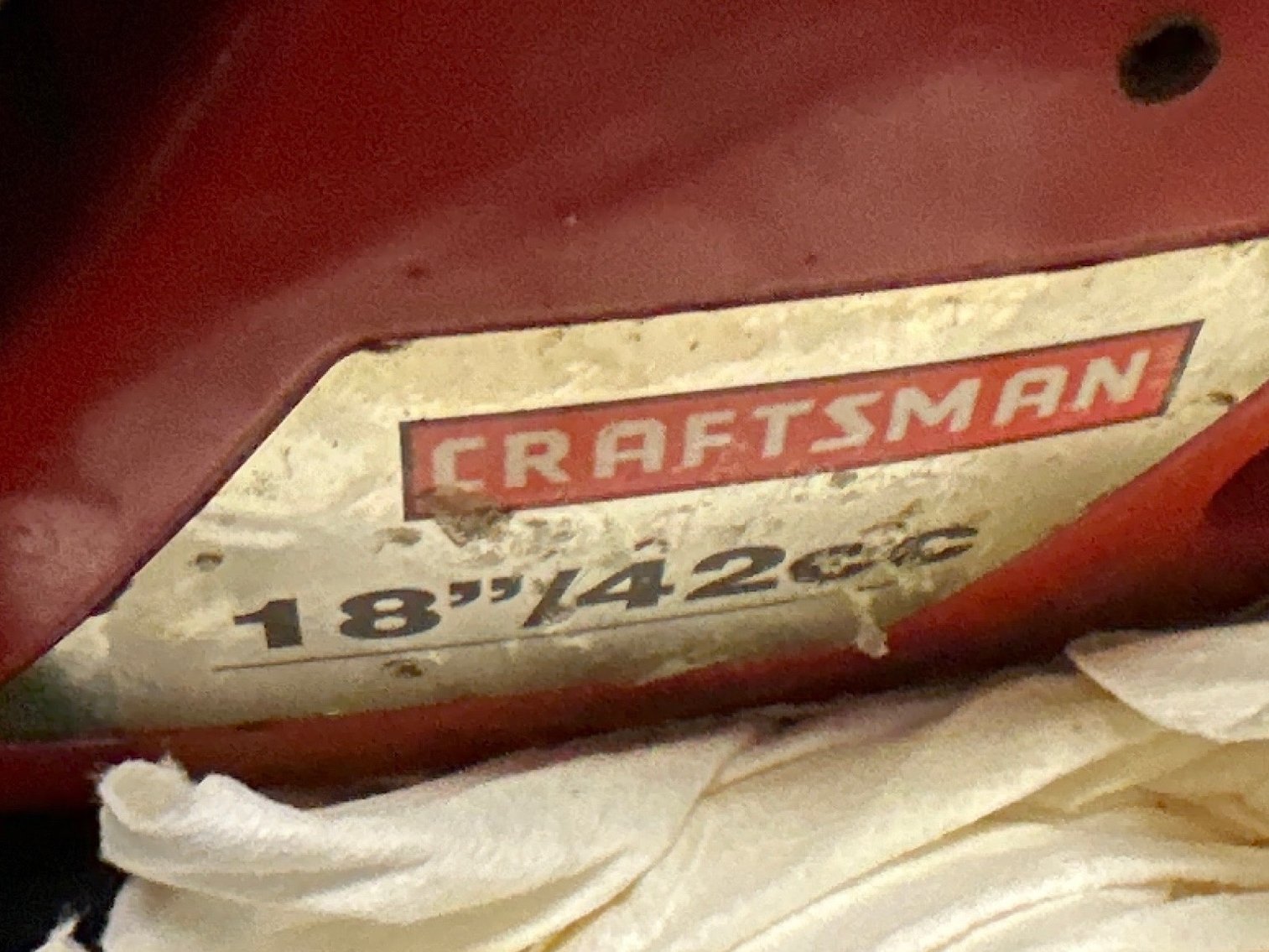 Image for Craftsman chainsaw and case