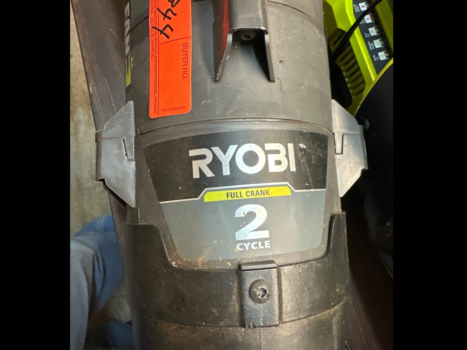 Image for Ryobi gas powered blower