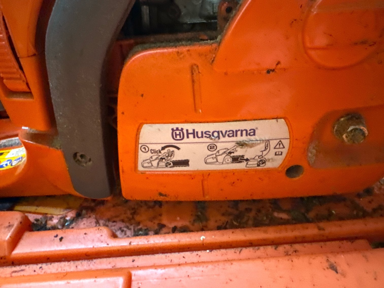 Image for Husqvarna chain saw with case