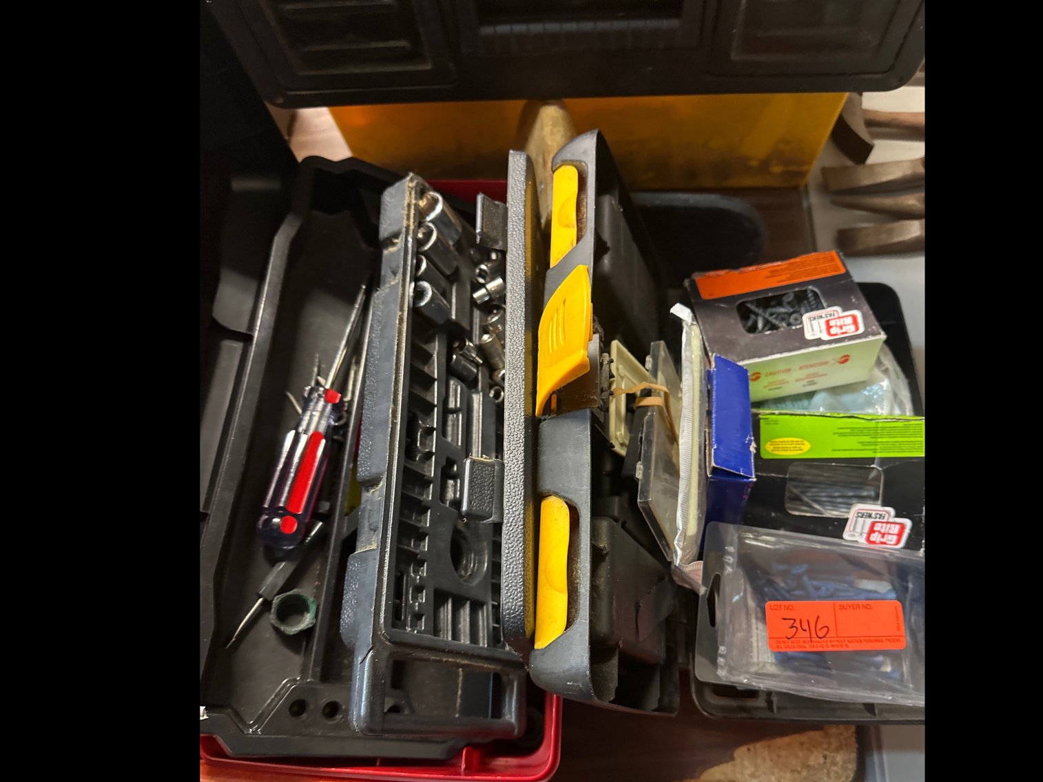 Image for Various tools, nails and screws