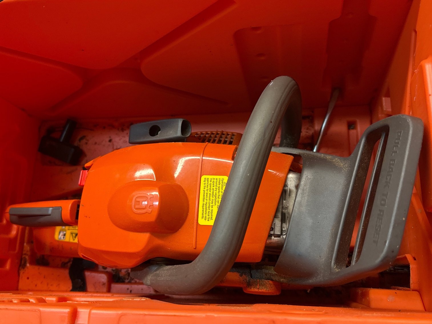 Image for Husqvarna chain saw with case