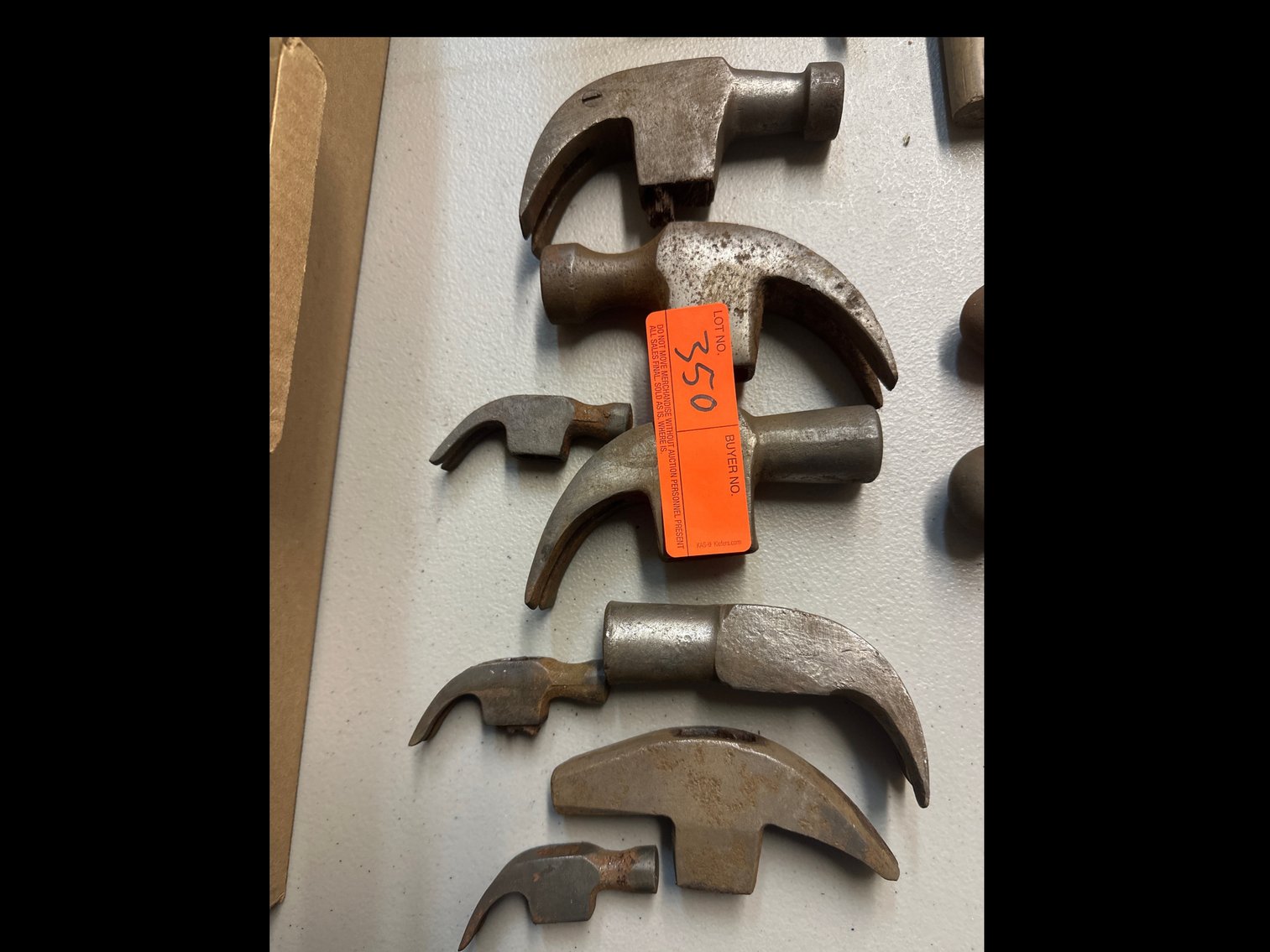 Image for Claw hammer heads