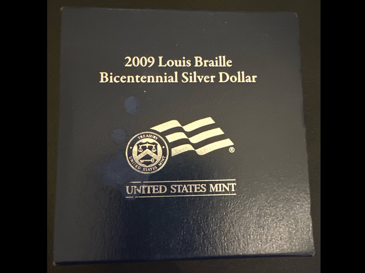 Image for 2009 Louis Braille Bicentennial Silver Dollar