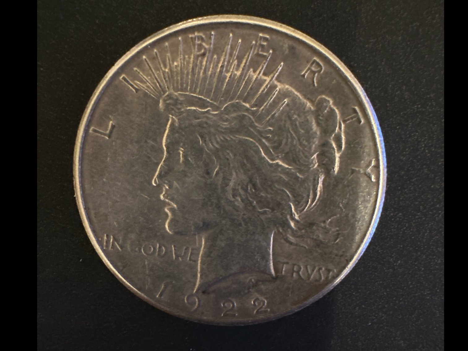 Image for 1922 USA PEACE DOLLAR