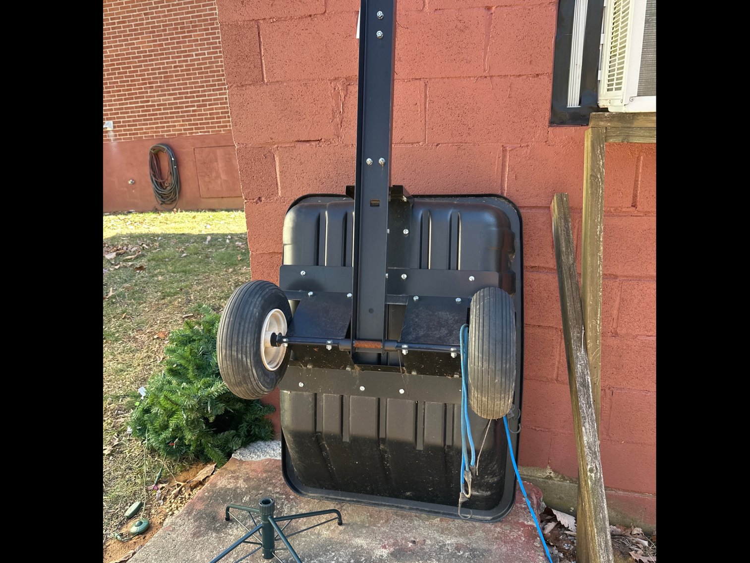 Image for Lawnmower cart  plastic body