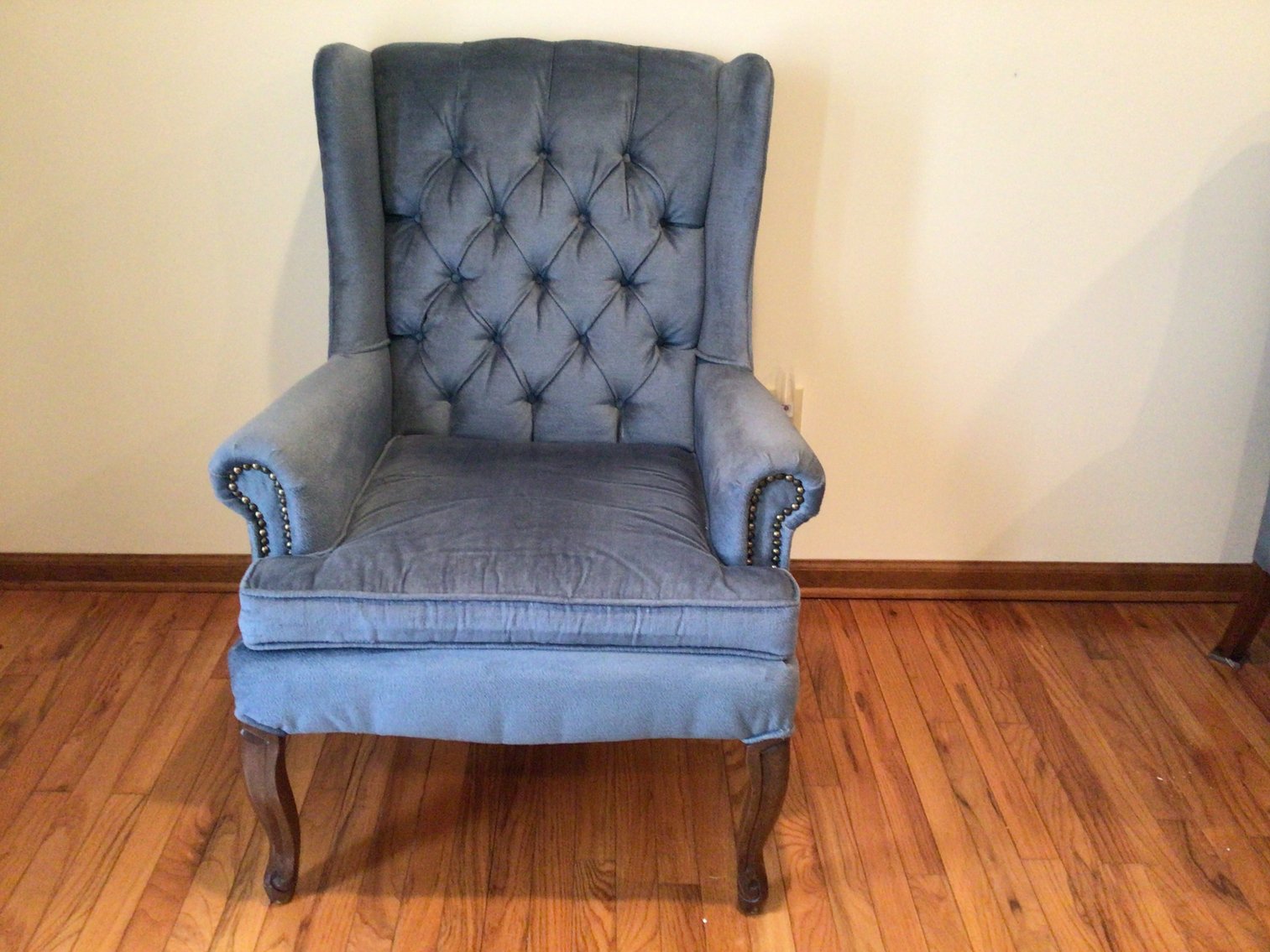 Image for Blue Chairs and Ottoman