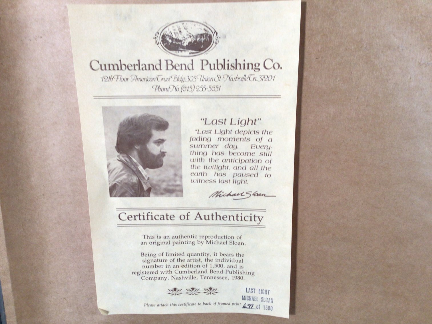 Image for Limited Edition Print