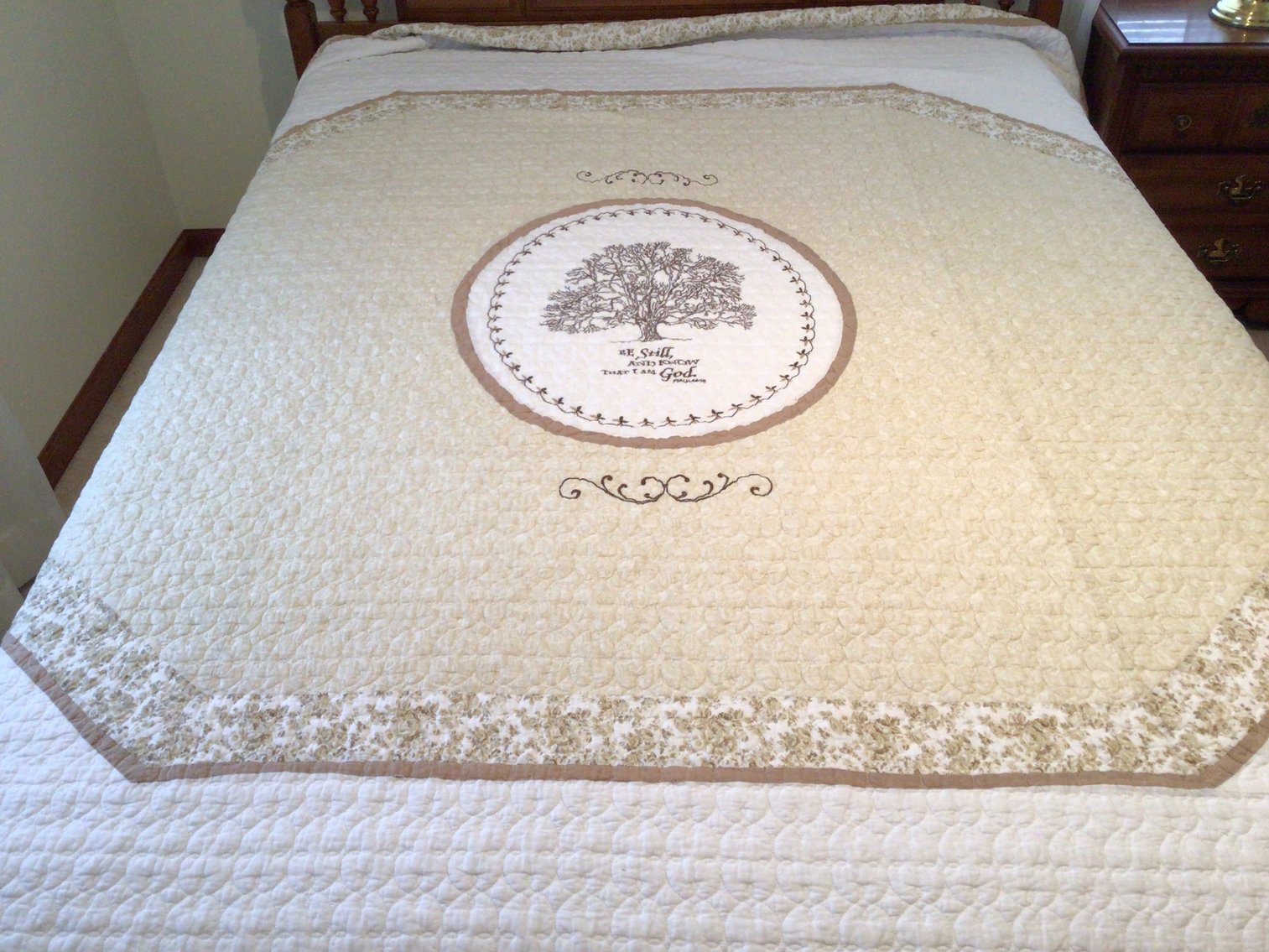 Image for Tree of Life Coverlet and Throw Pillow