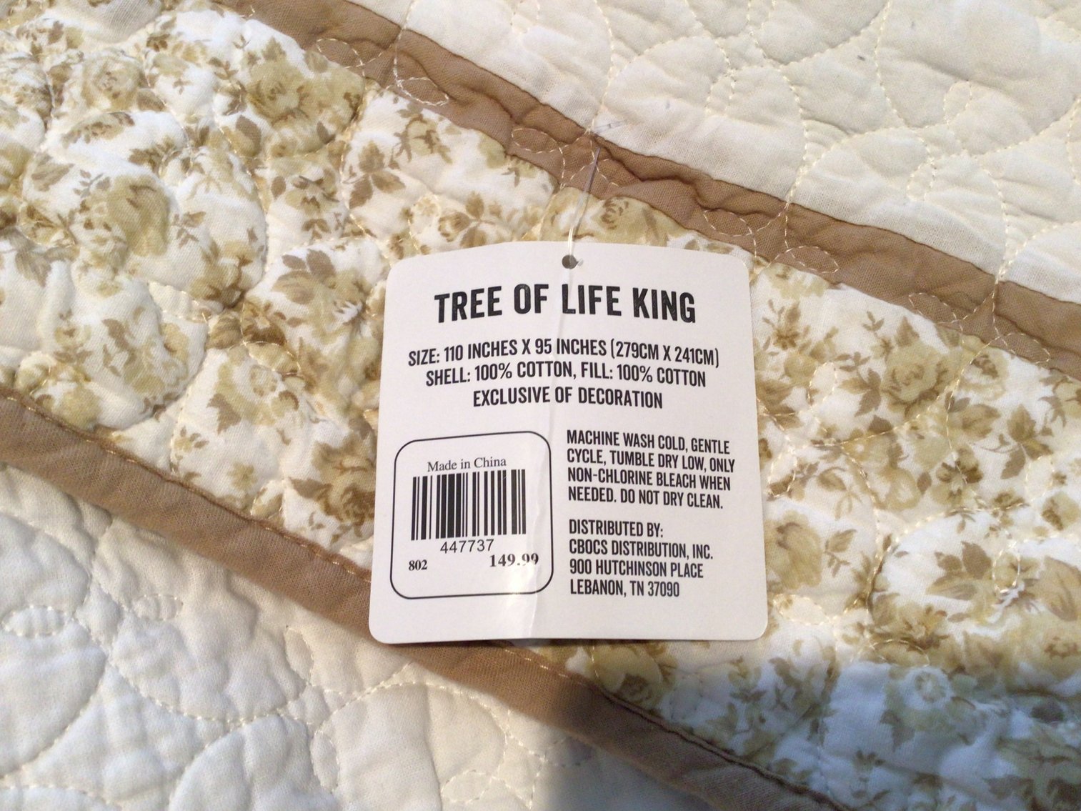 Image for Tree of Life Coverlet and Throw Pillow