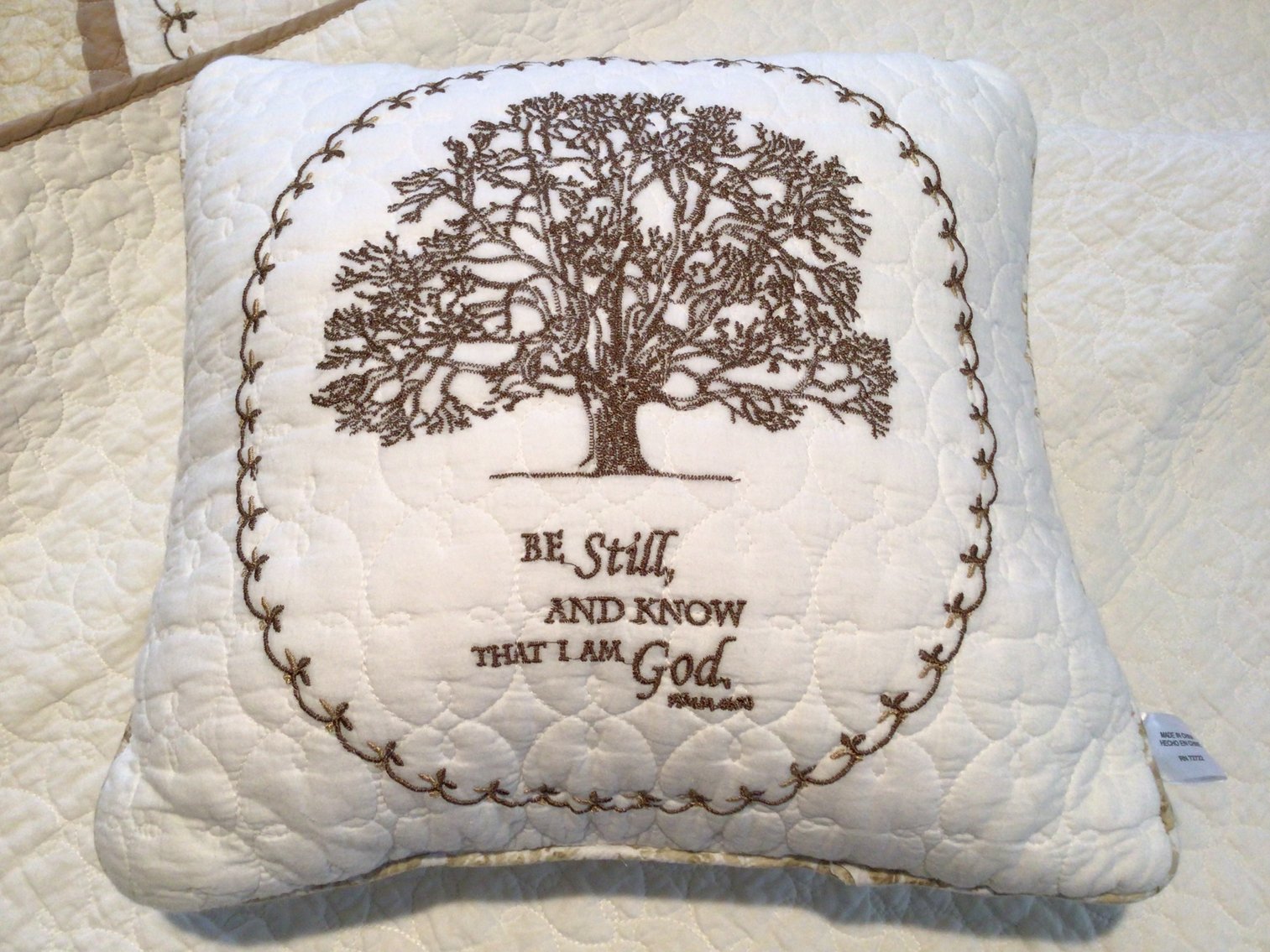 Image for Tree of Life Coverlet and Throw Pillow