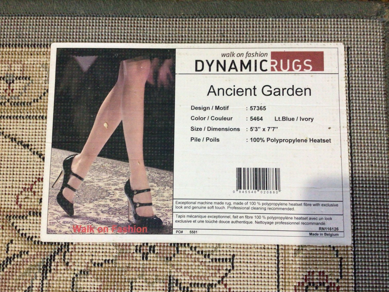 Image for Large Area Rug and Matching Foyer Rug