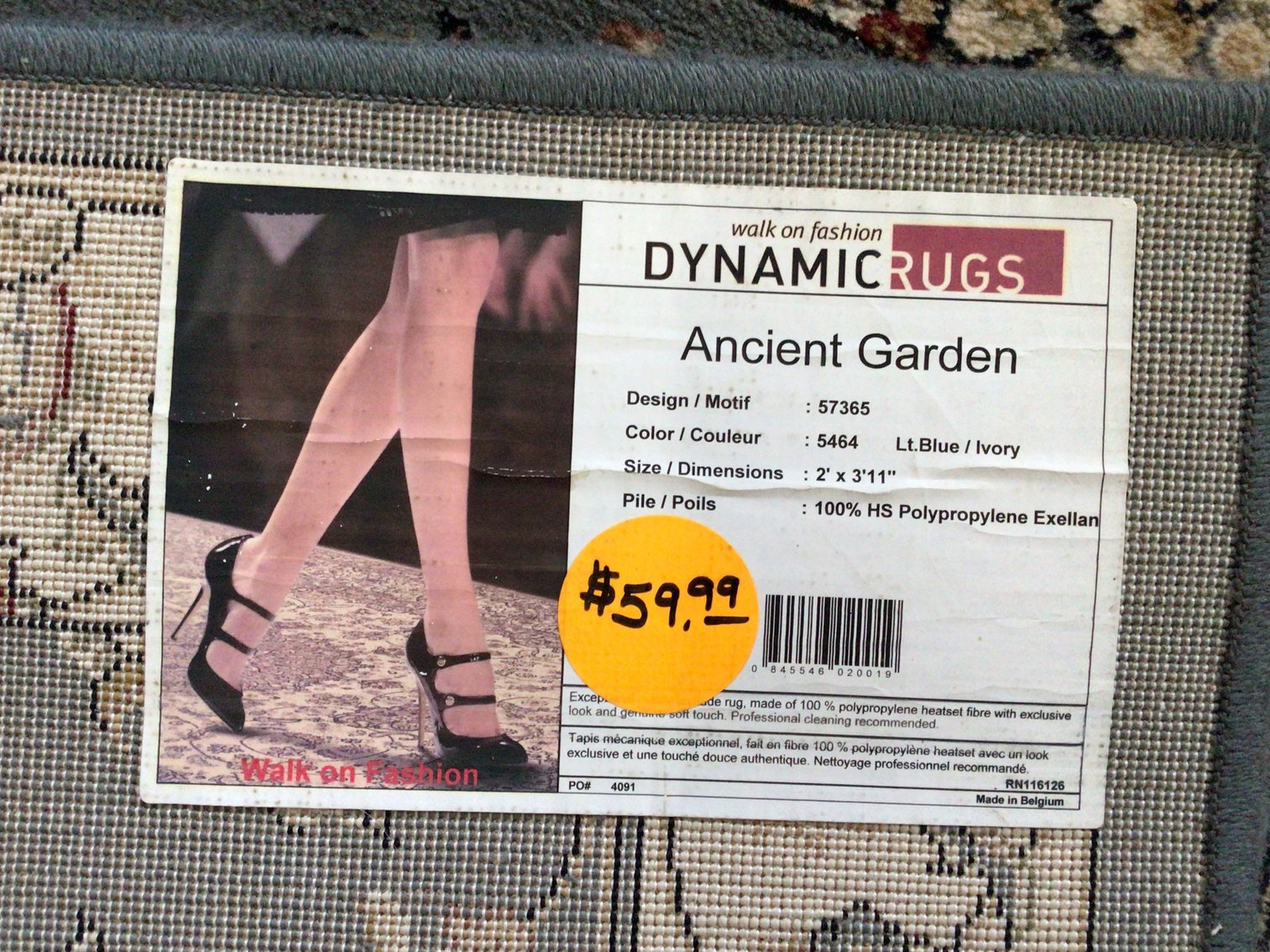 Image for Large Area Rug and Matching Foyer Rug