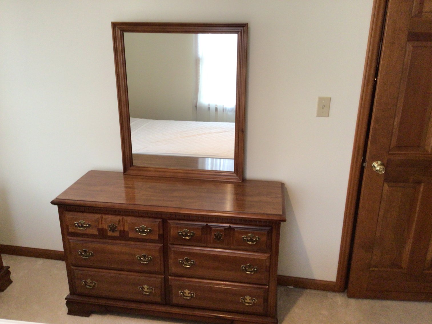 Image for Maple Dresser with Mirror