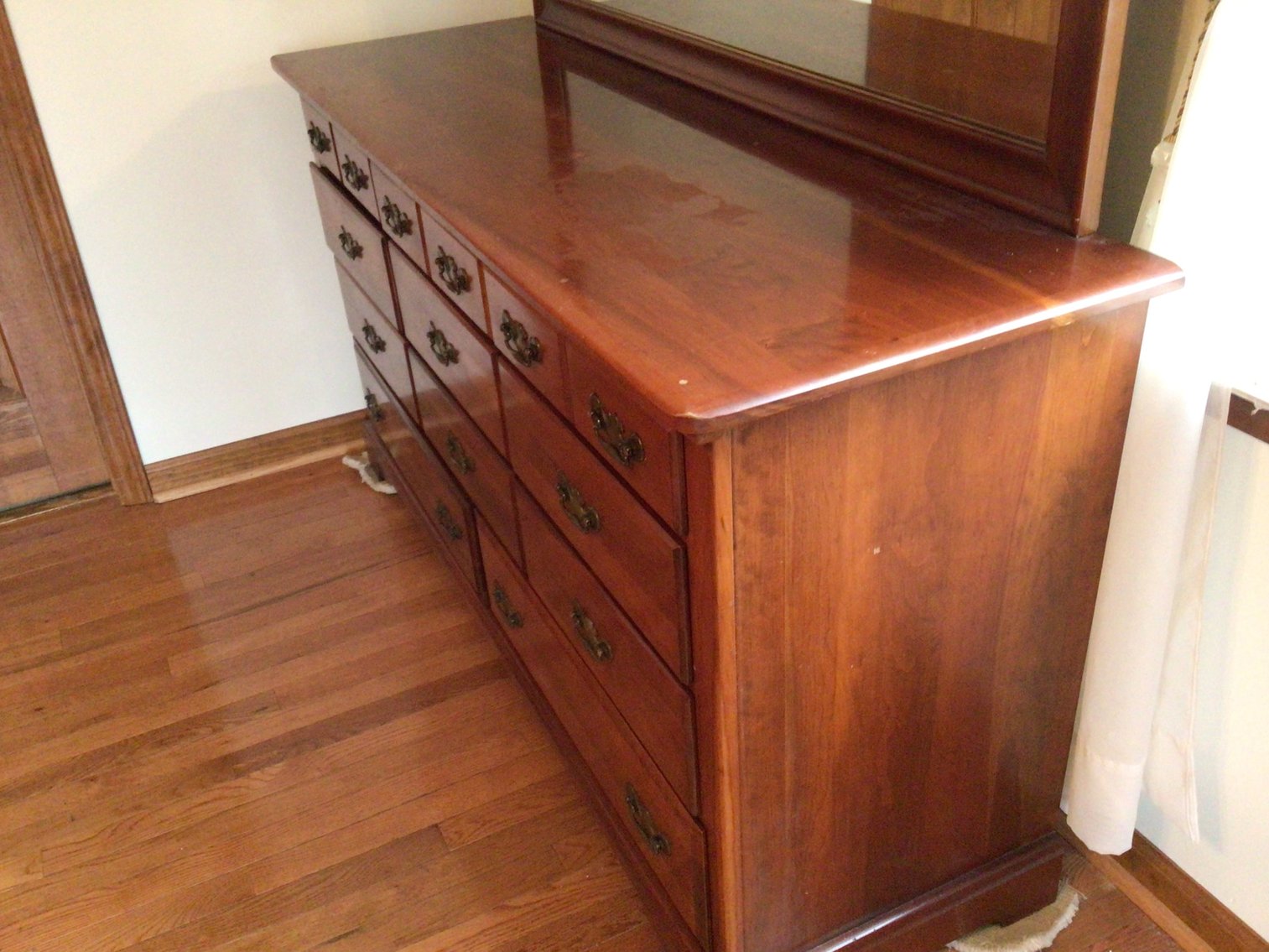 Image for Cherry Dresser with Mirror