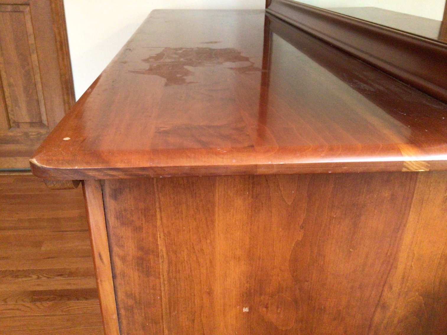 Image for Cherry Dresser with Mirror