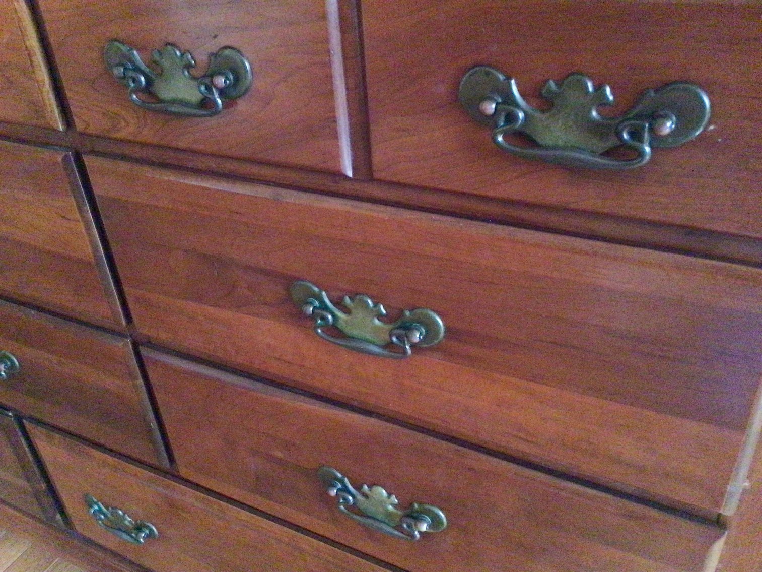 Image for Cherry Dresser with Mirror
