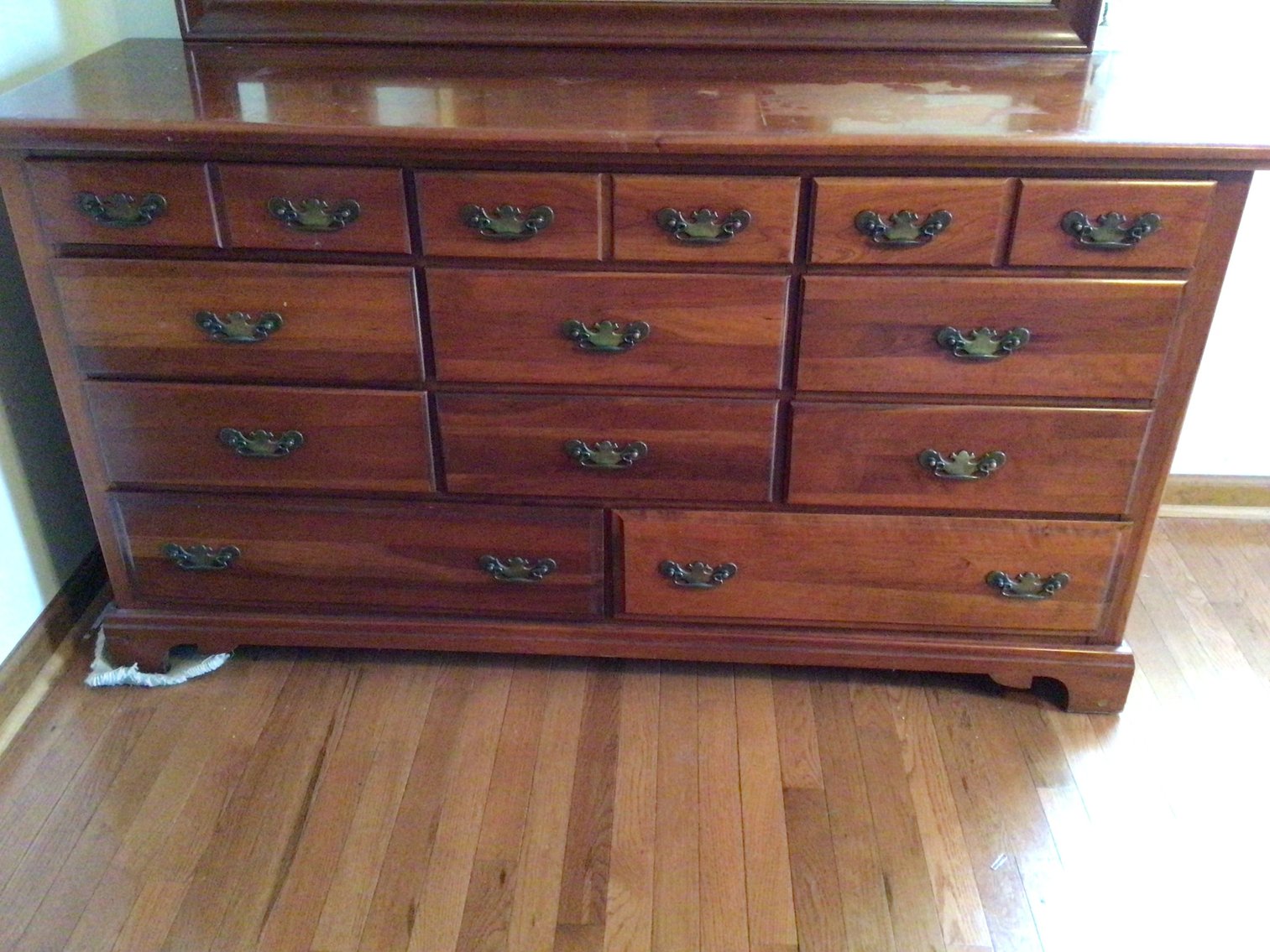 Image for Cherry Dresser with Mirror