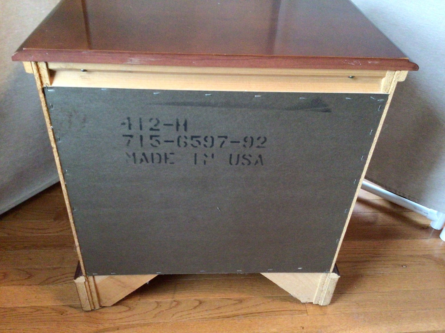 Image for Wooden 3-Drawer Chest