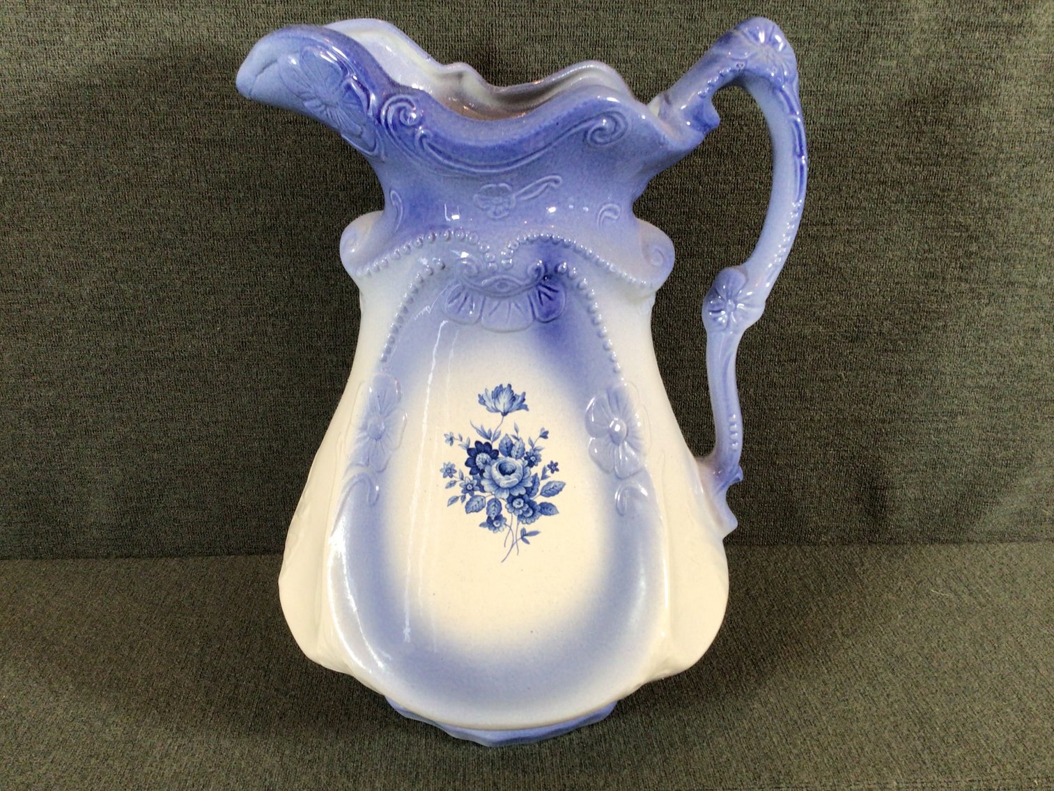 Image for Vintage USA Ironstone Pitcher and Bowl