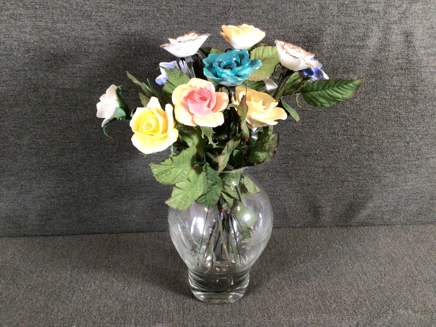 Image for Hand-Crafted English Fine China Roses