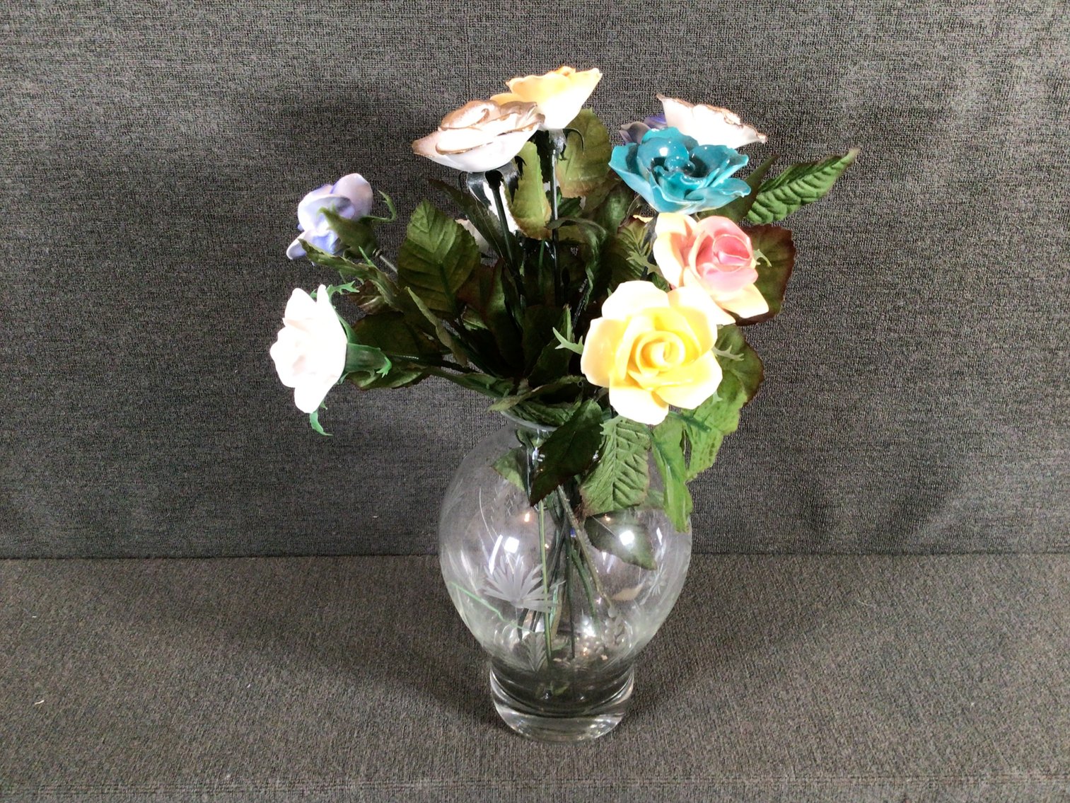 Image for Hand-Crafted English Fine China Roses