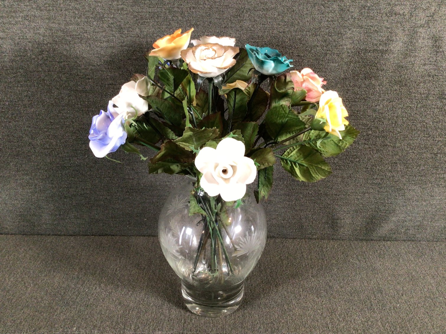 Image for Hand-Crafted English Fine China Roses