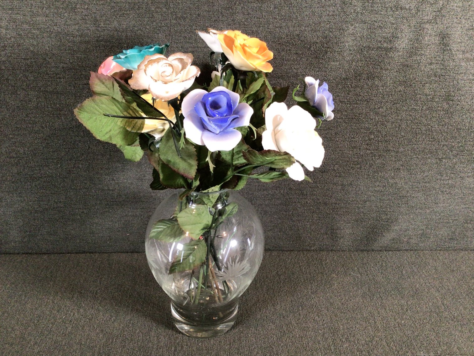 Image for Hand-Crafted English Fine China Roses