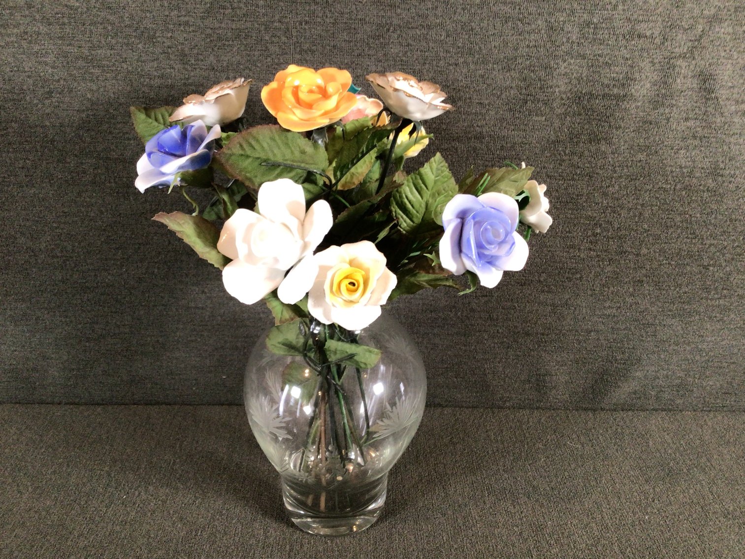 Image for Hand-Crafted English Fine China Roses