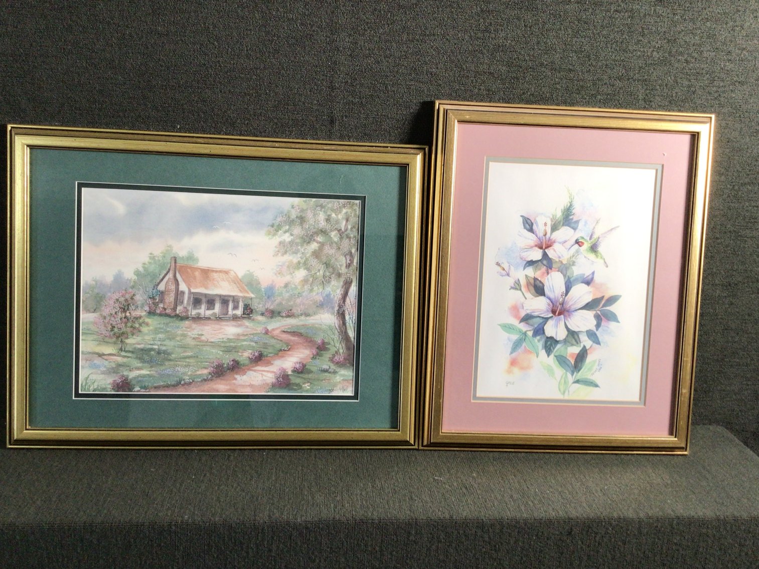 Image for Two Watercolor Lithographs by Gale Littleton