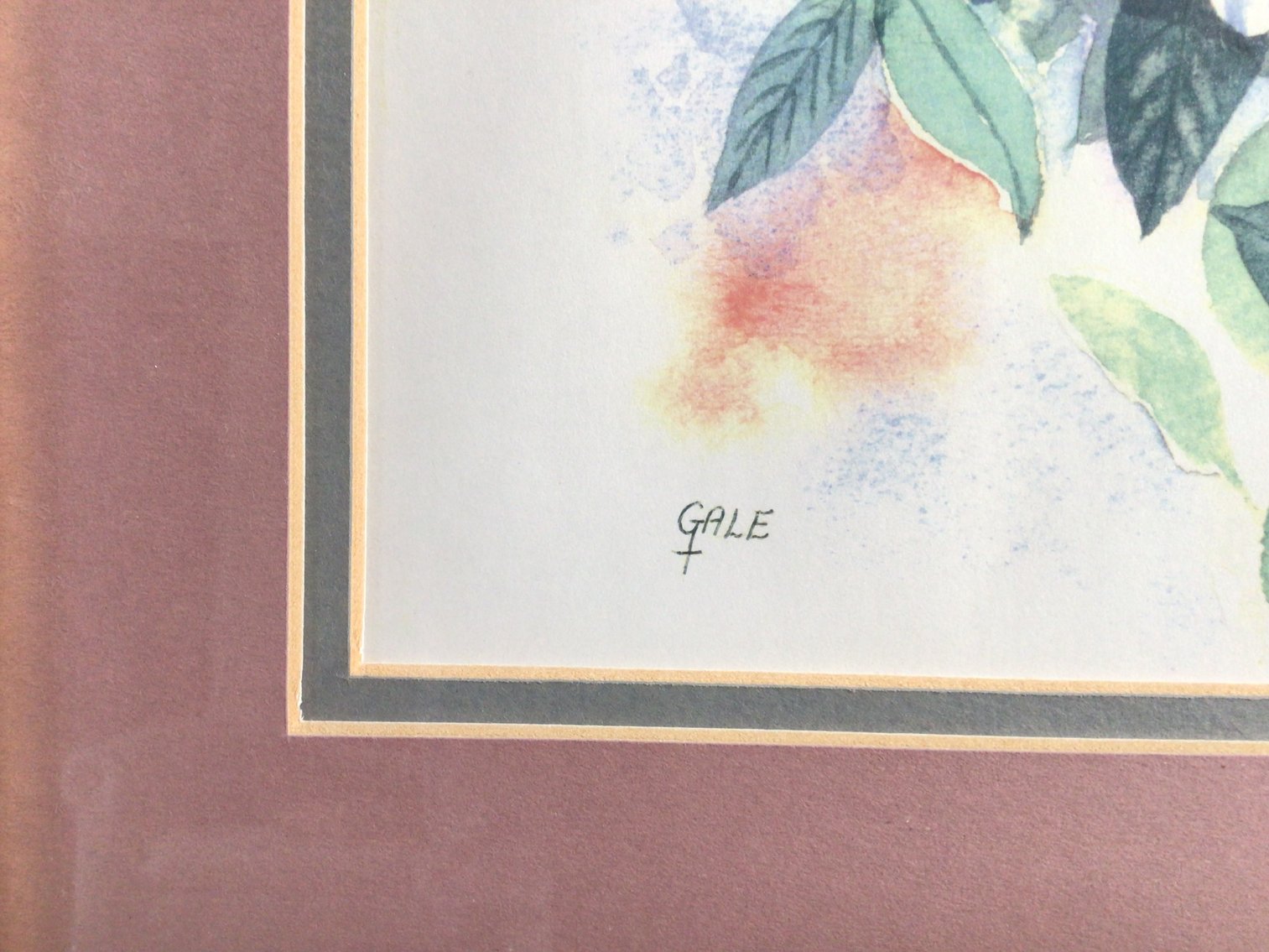 Image for Two Watercolor Lithographs by Gale Littleton