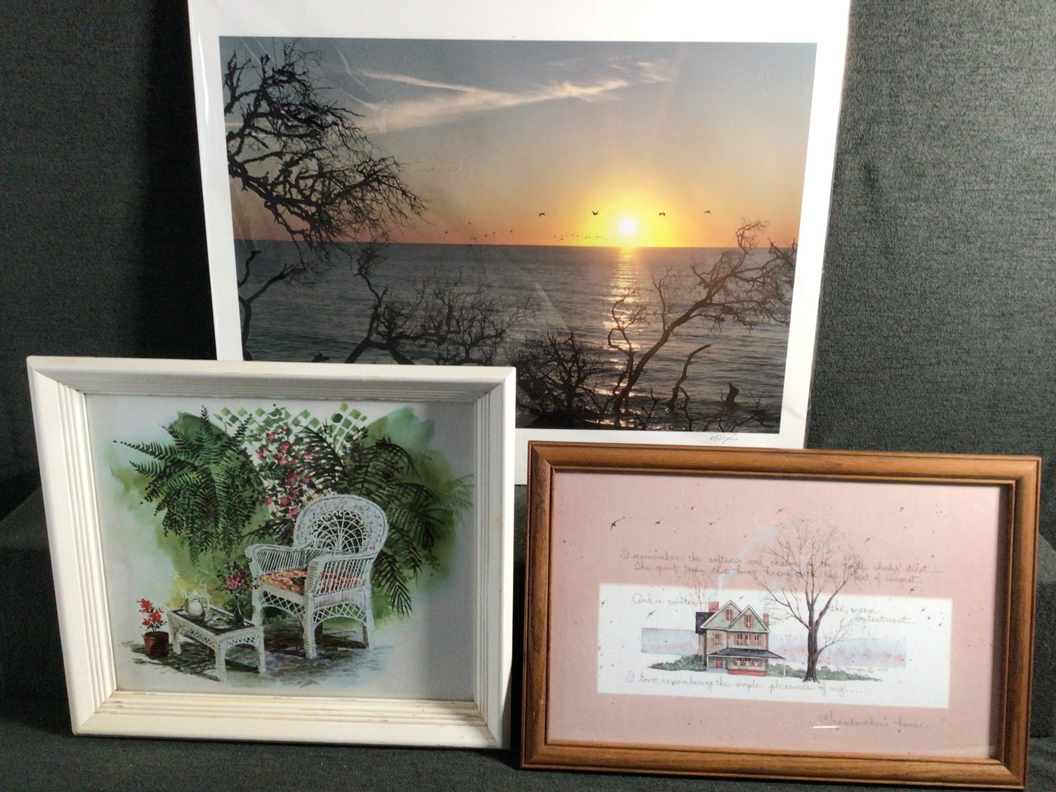 Image for 3 Piece Decorative Art Lot