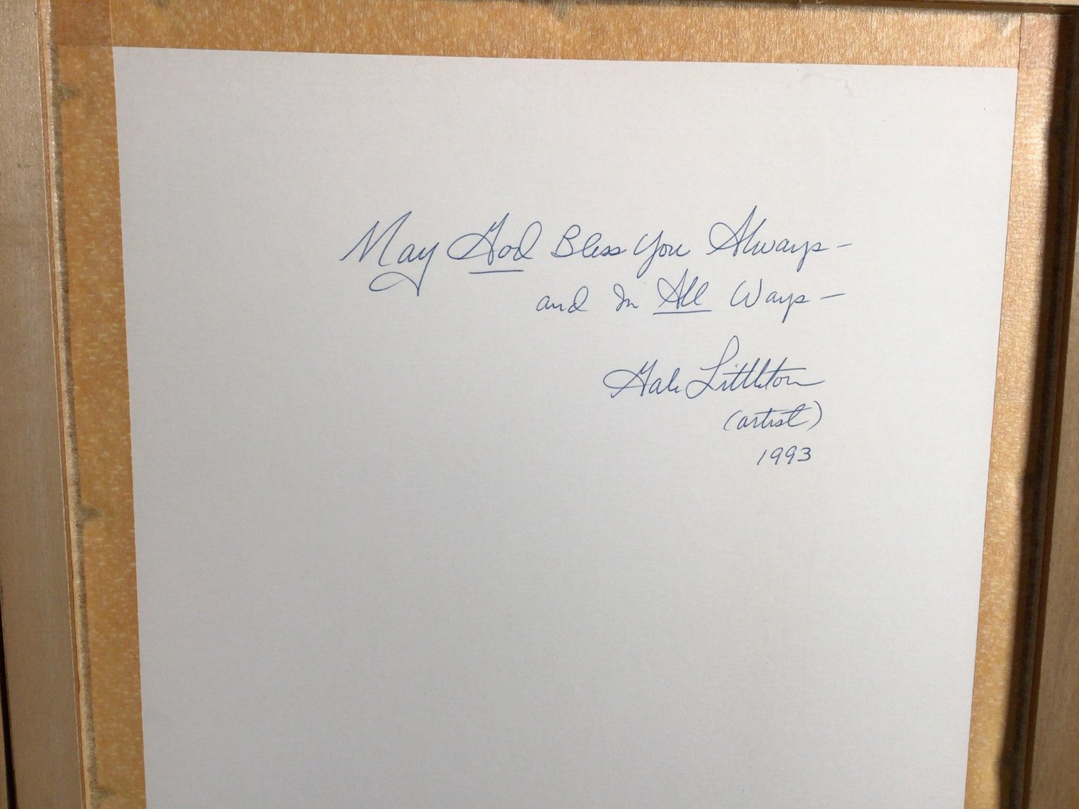 Image for Two Watercolor Lithographs by Gale Littleton