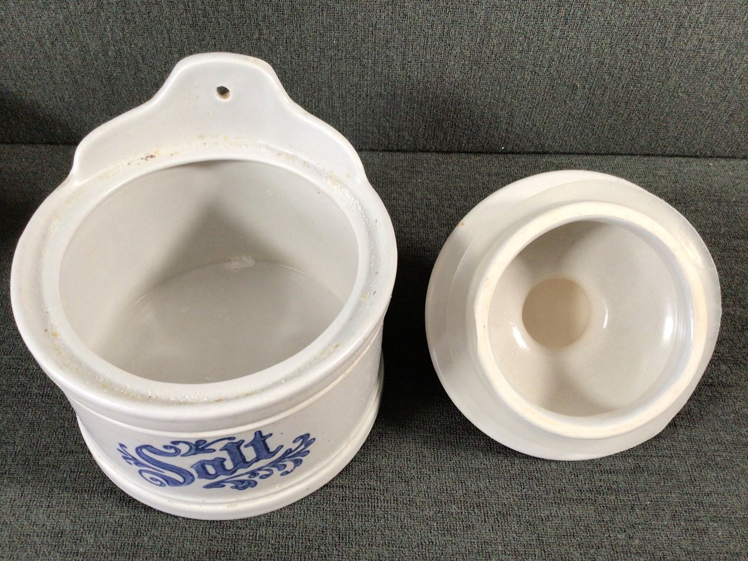 Image for Pfaltzgraff Ironstone - Casserole, Salt Cellar and Bread Trays