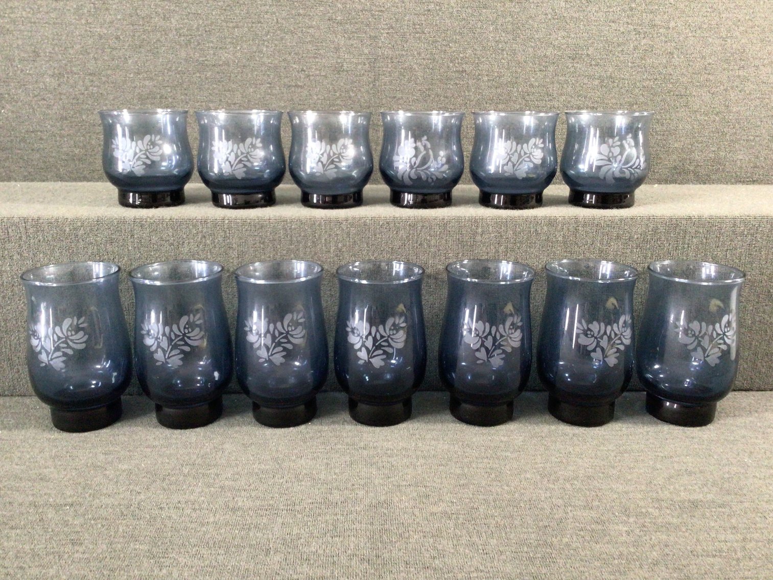 Image for Pfaltzgraff Yorktowne Blue Glasses