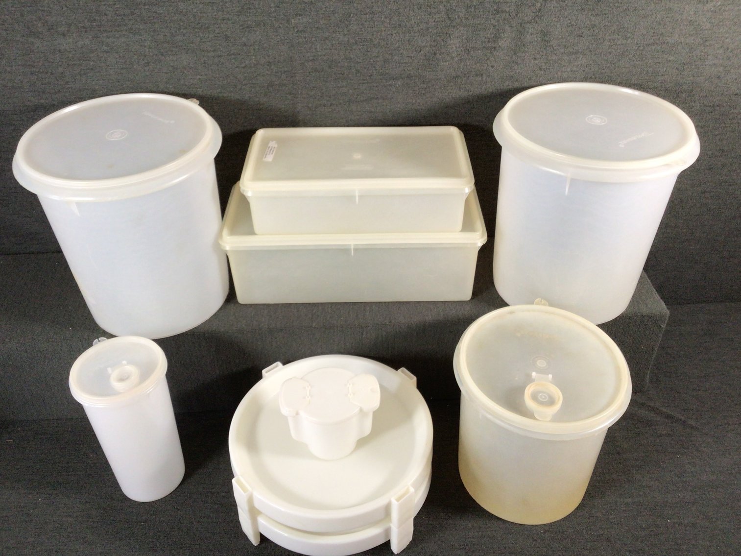 Image for Vintage Clear Tupperware
