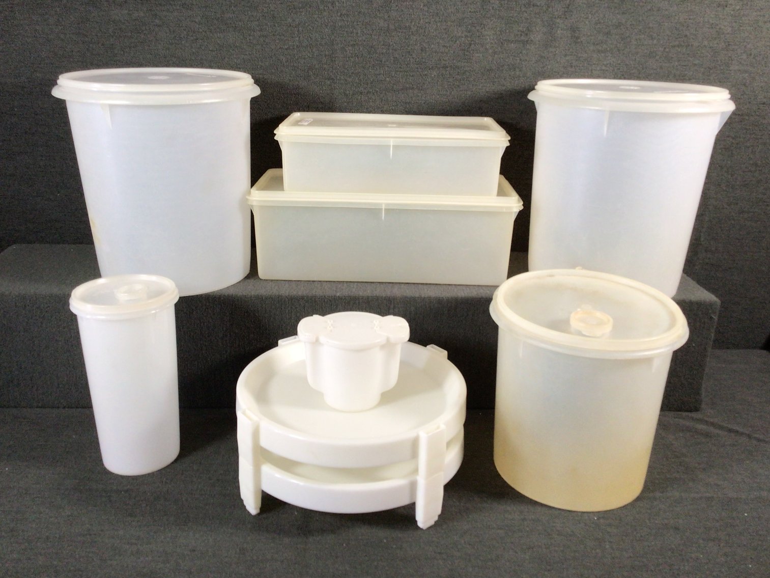 Image for Vintage Clear Tupperware