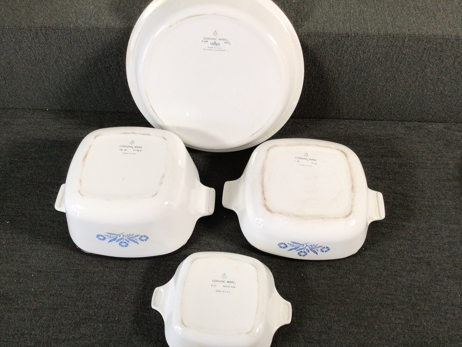 Image for Vintage Cornflower Blue Corningware and More