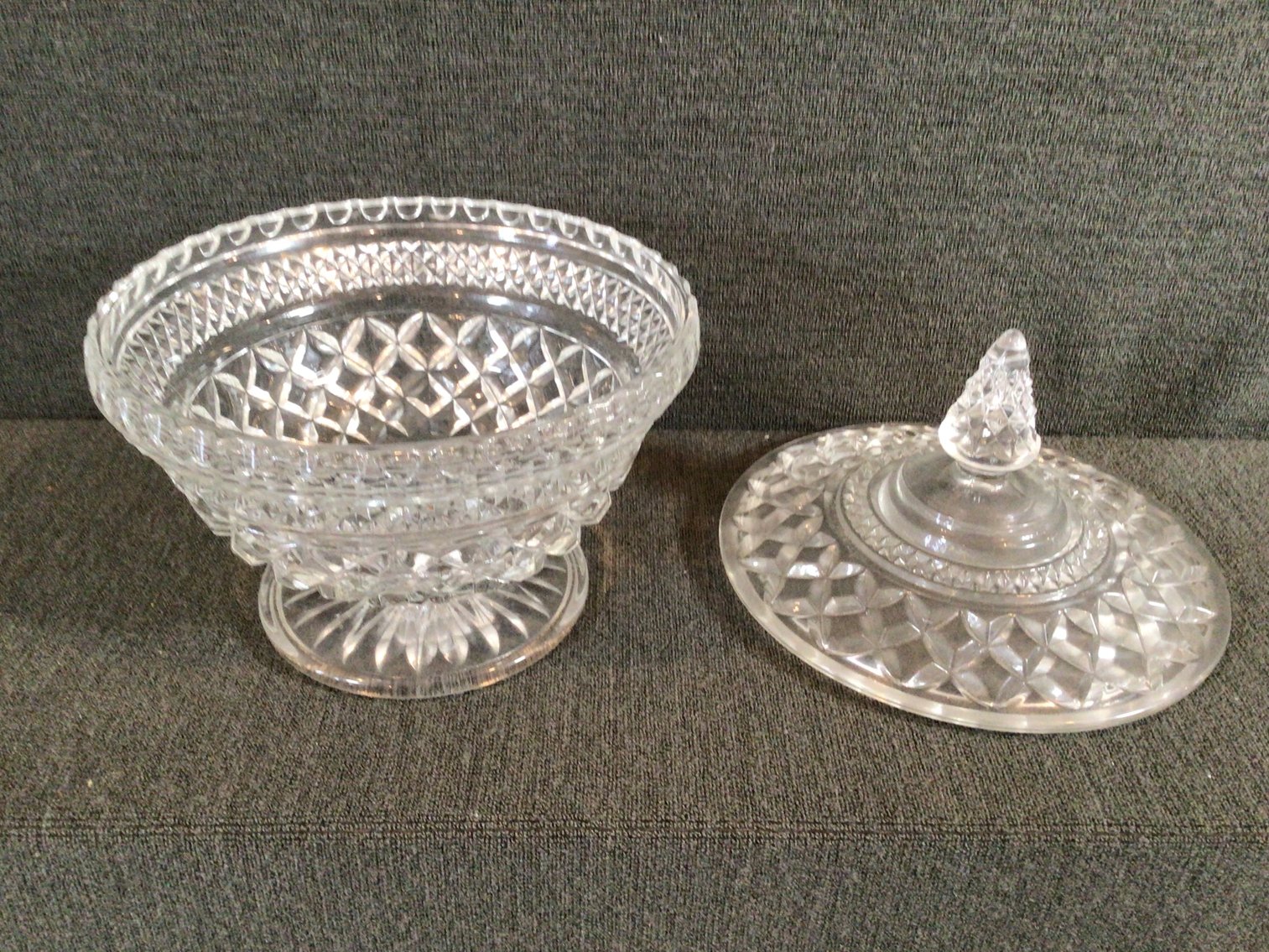 Image for Vintage Pressed Glass Assortment