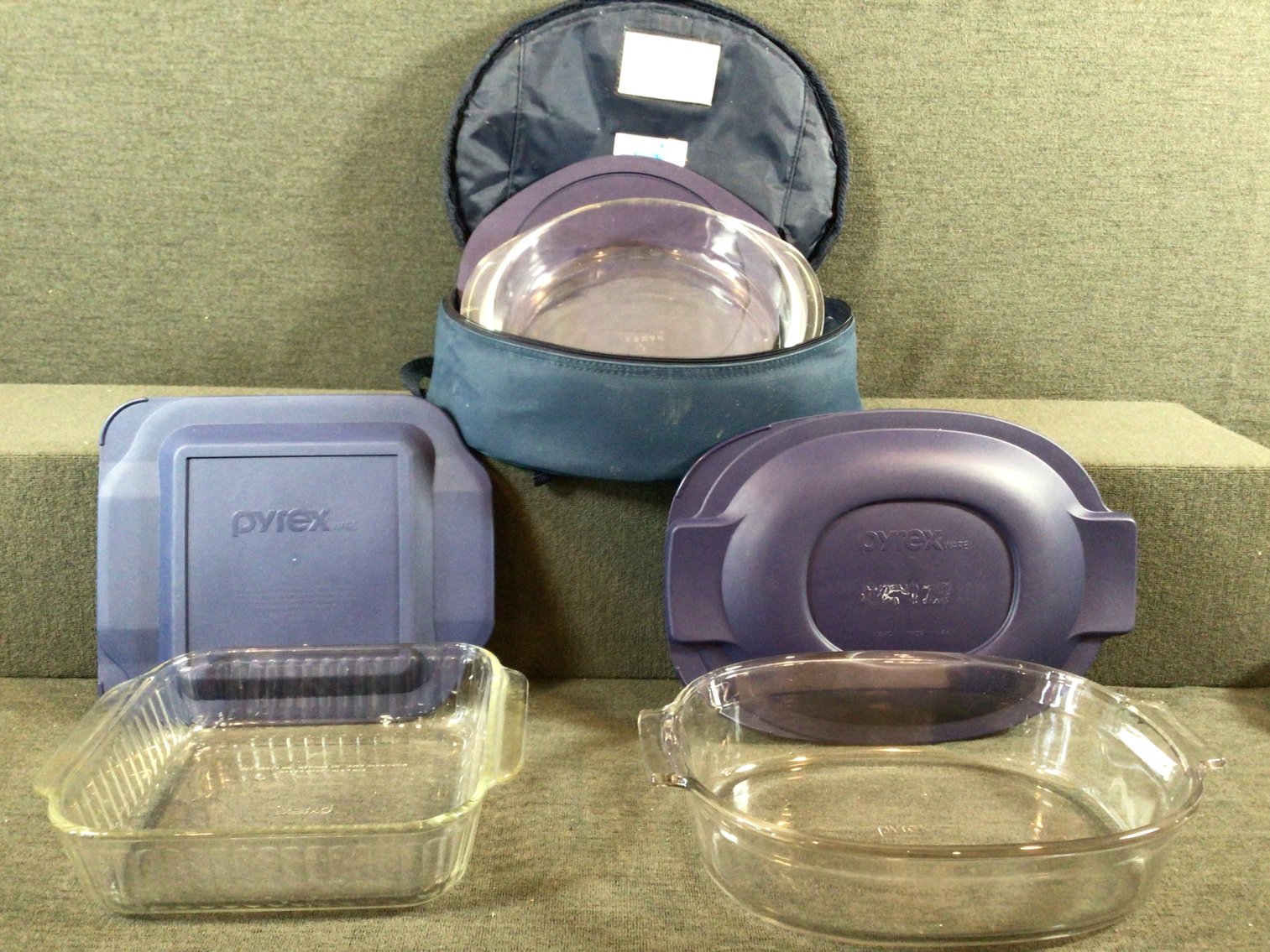 Image for Pyrex With Warming Carriers